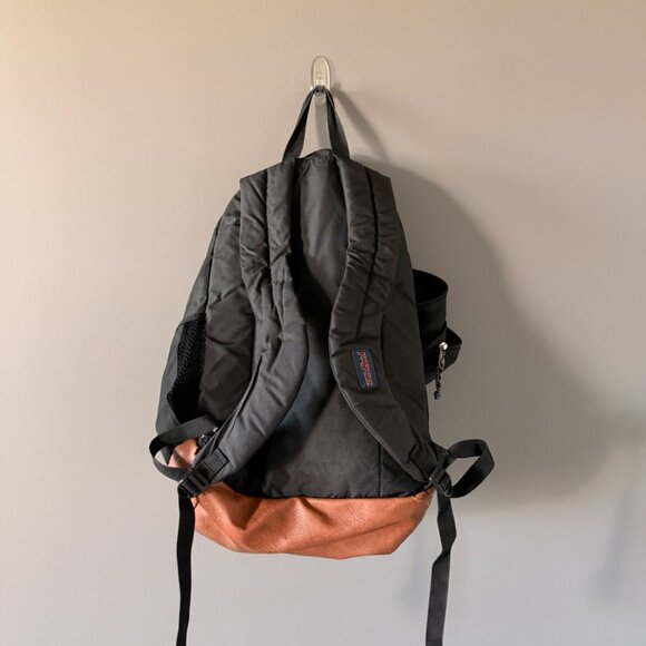 Jansport Leather Bottom Backpack - Picture 3 of 5
